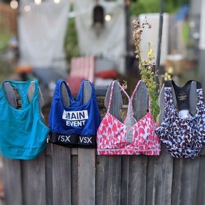 4 Sports Bras NWOT